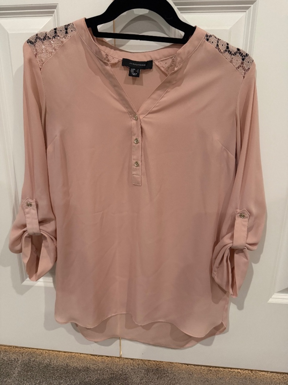 Primark Atmosphere nude blush blouse size XS